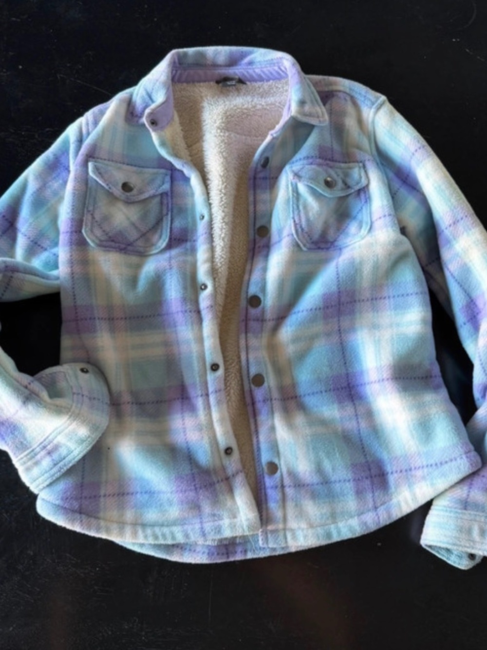 Eddie Bauer Fleeced Jacket - Girls Size 14/16